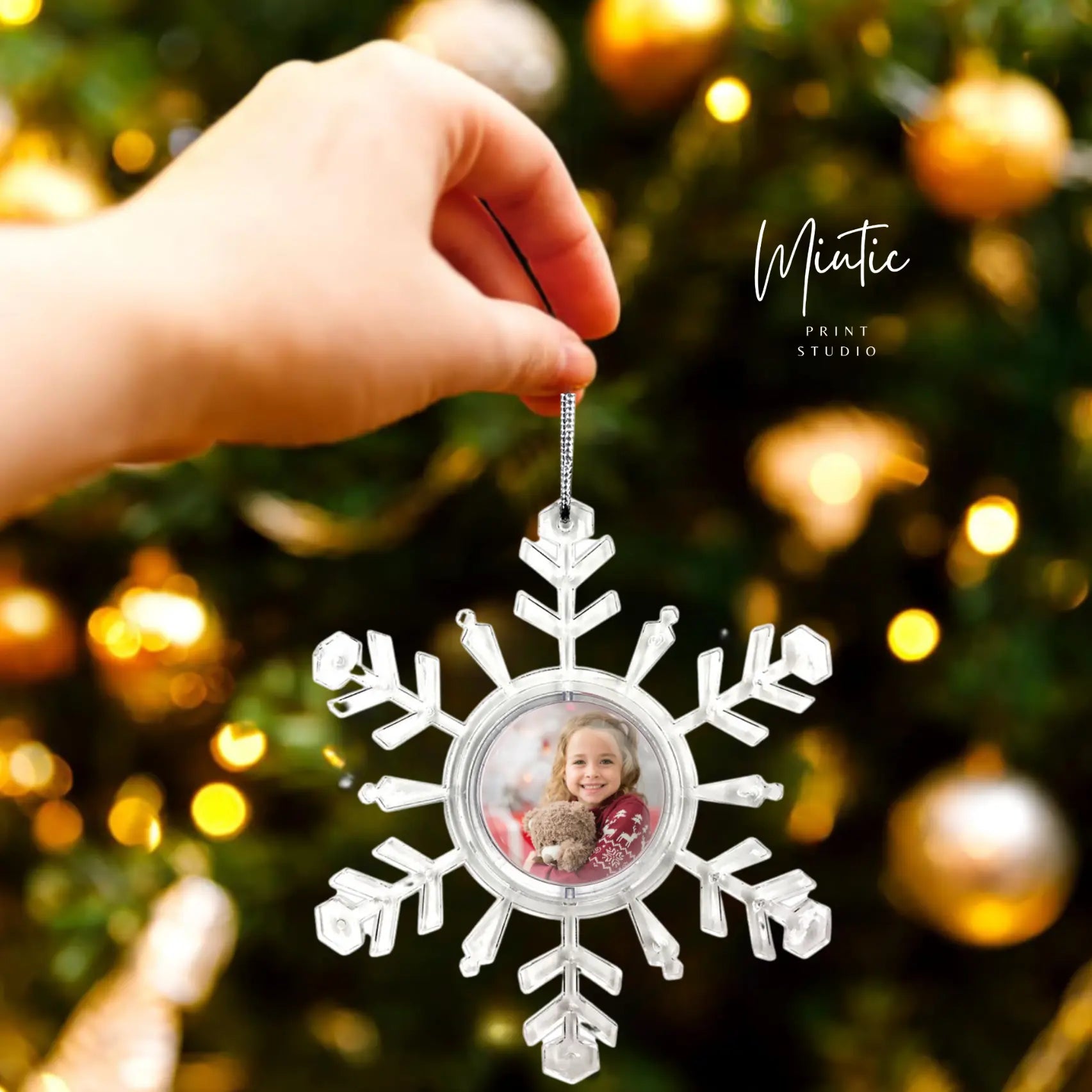 Glob personalizat in forma de fulg