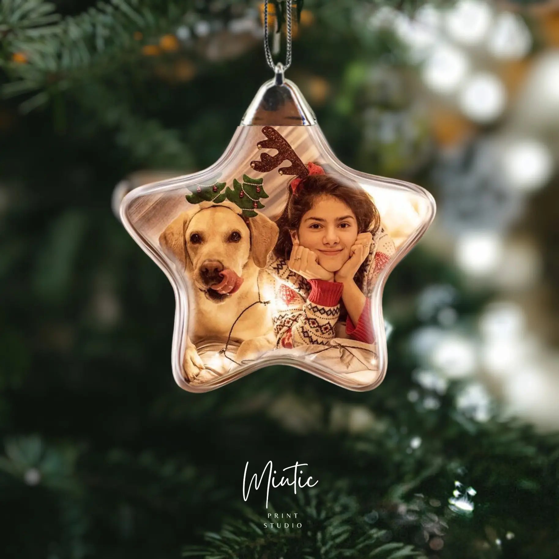 Glob personalizat in forma de stea