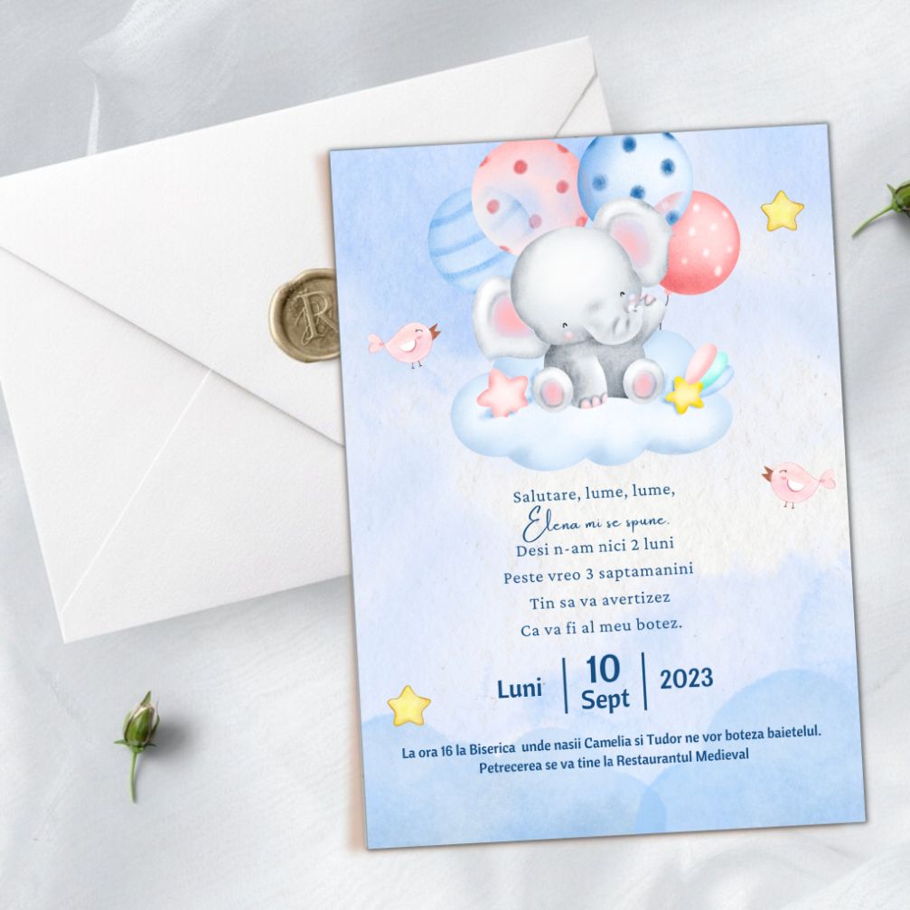 Invitatii de botez