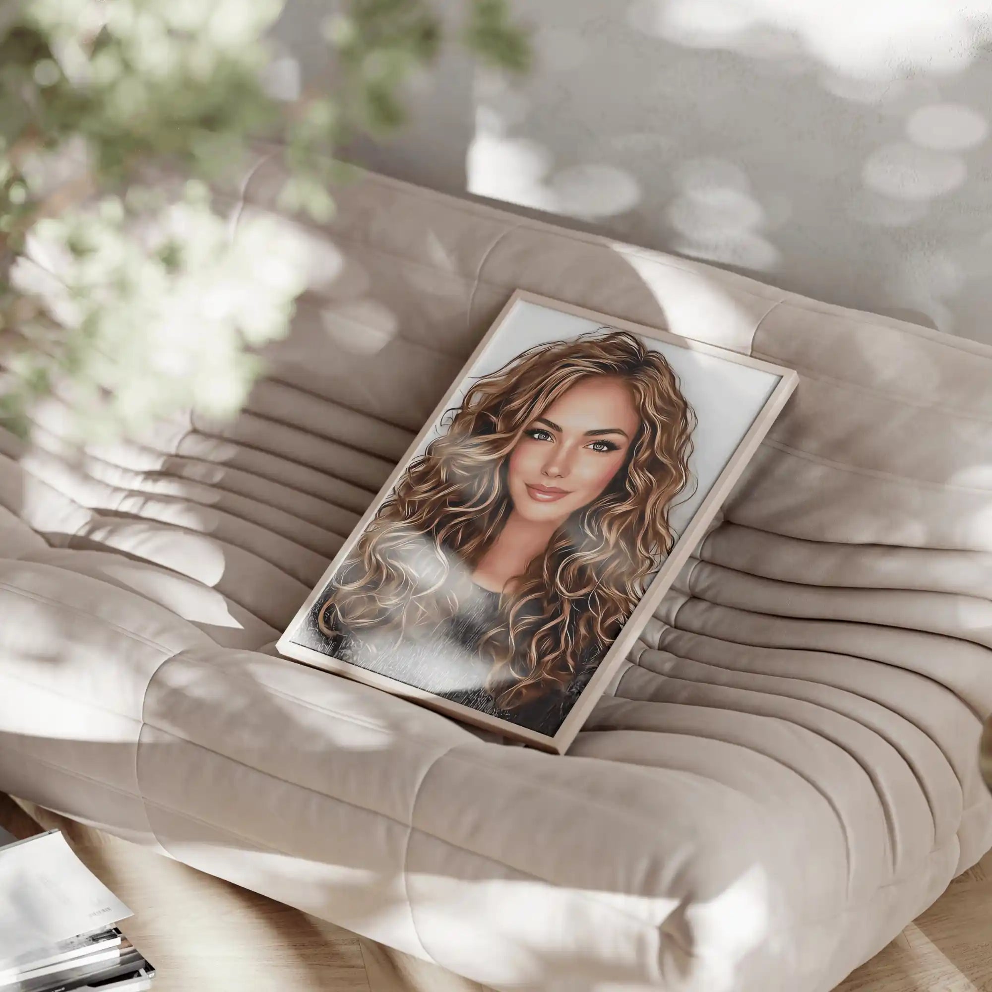 Tablou personalizat Portret Digital model1