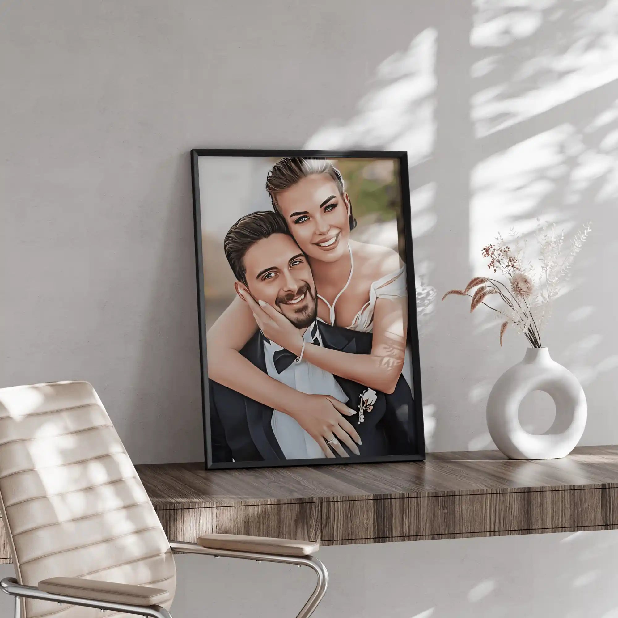 Tablou personalizat portret digital model2