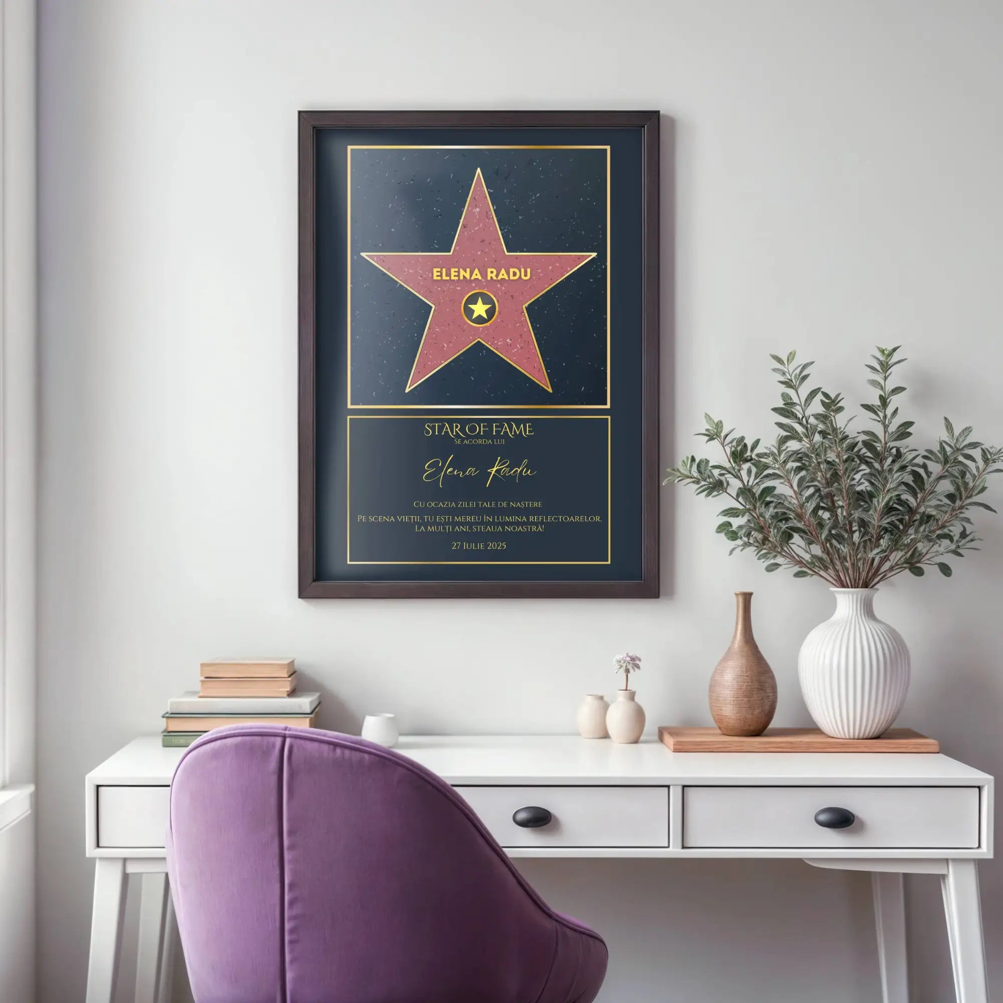 Tablou personalizat Hollywood Star of Fame