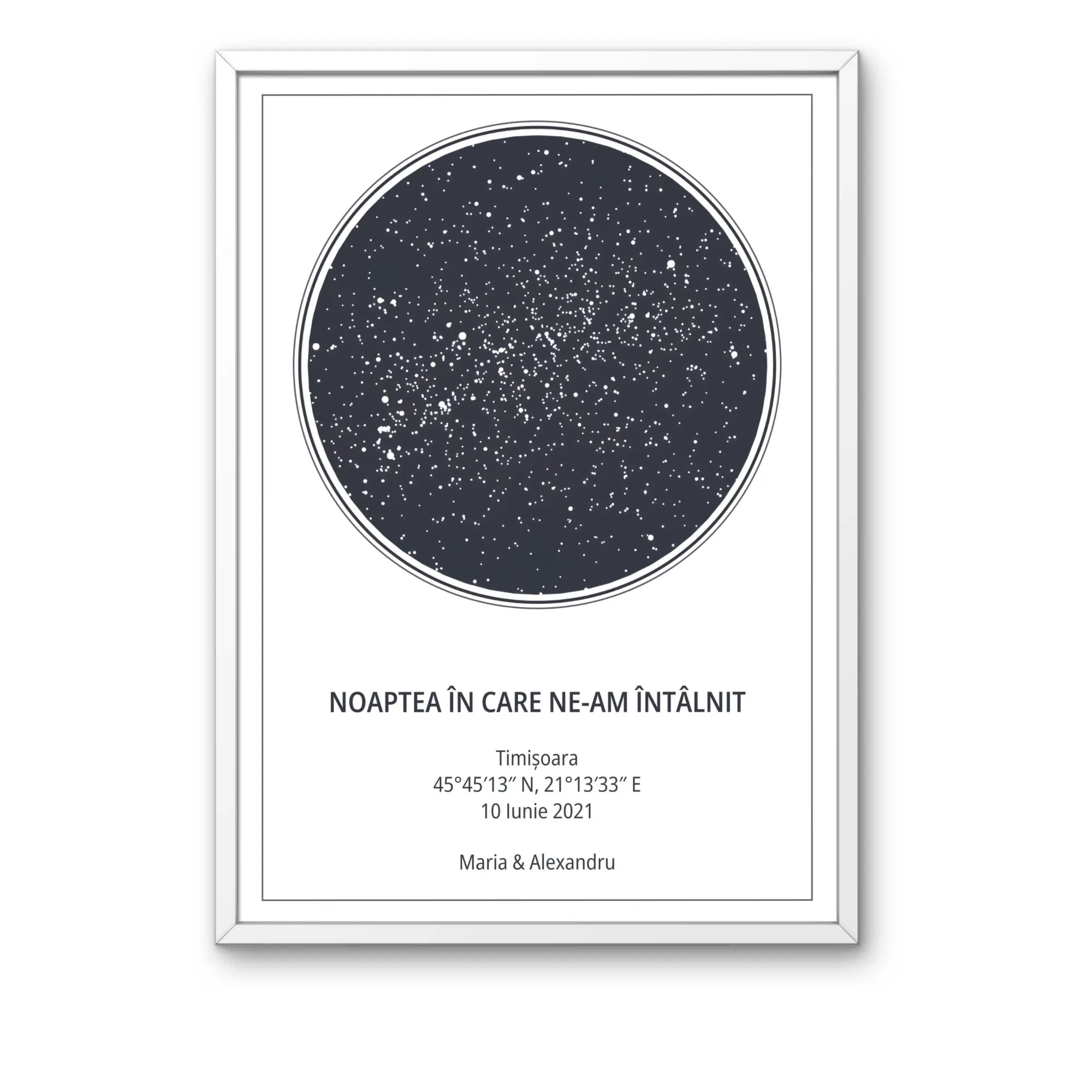 Tablou Personalizat Harta Stelelor