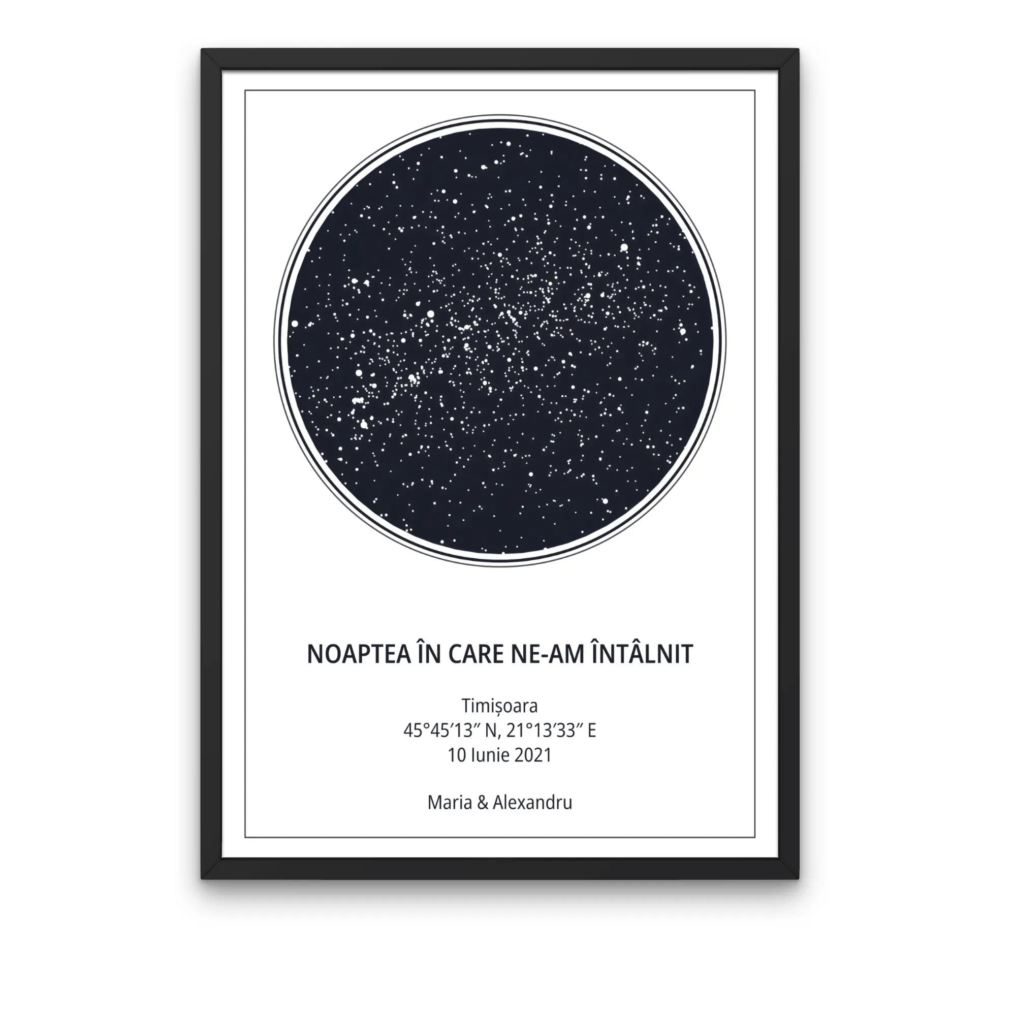 Tablou Personalizat Harta Stelelor