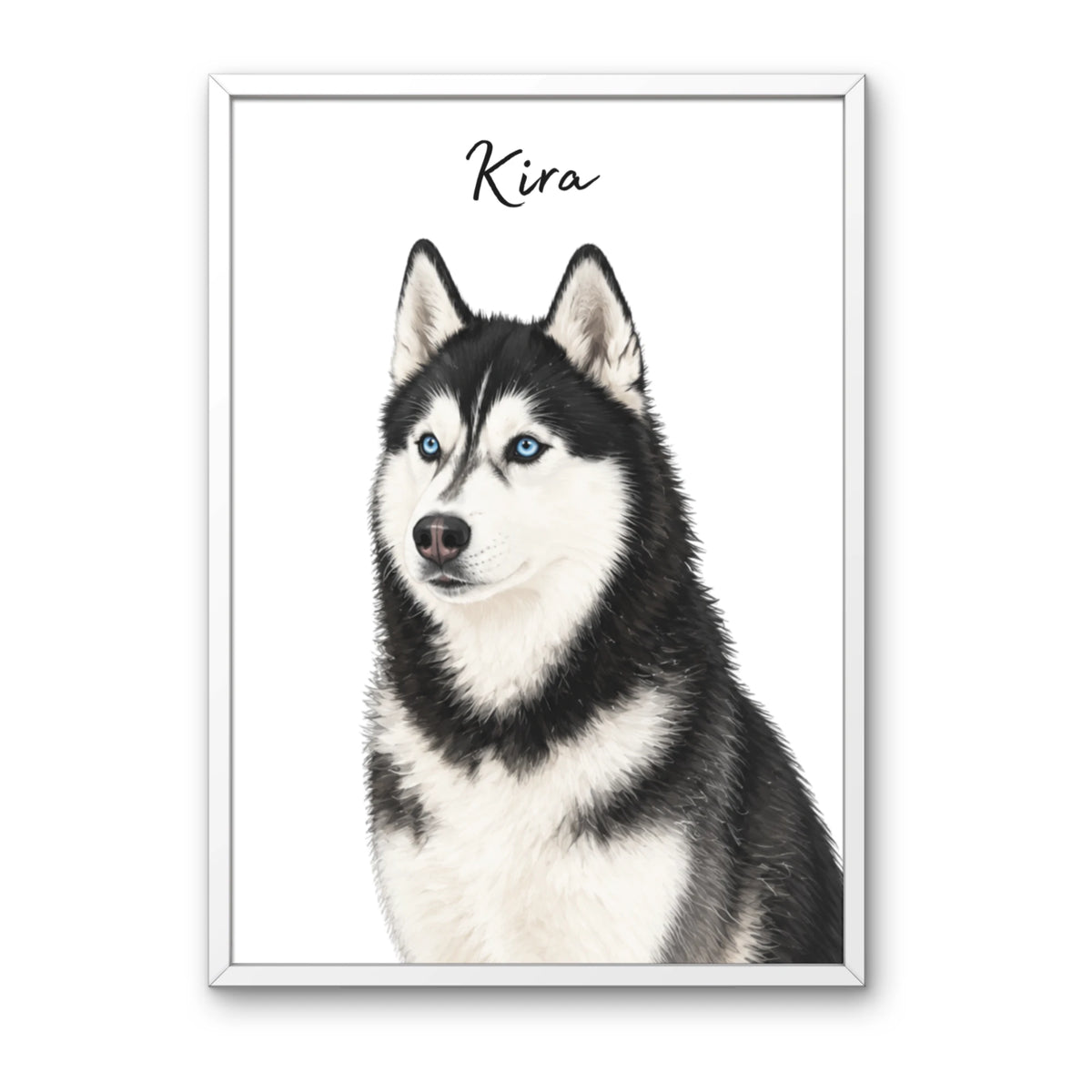 Tablou personalizat portret digital realist - animal de companie