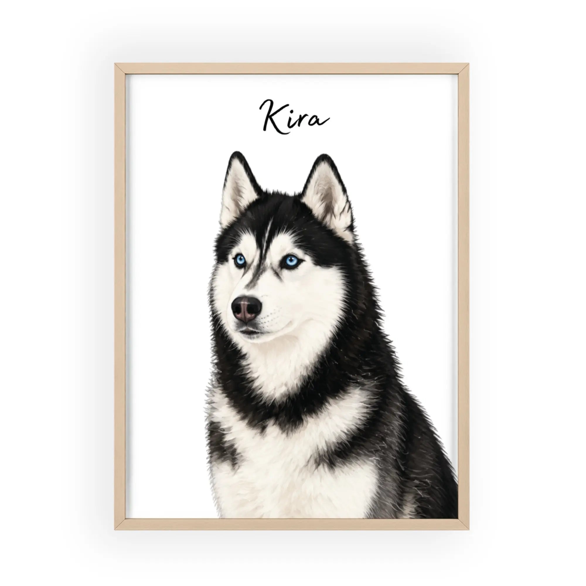 Tablou personalizat portret digital realist - animal de companie