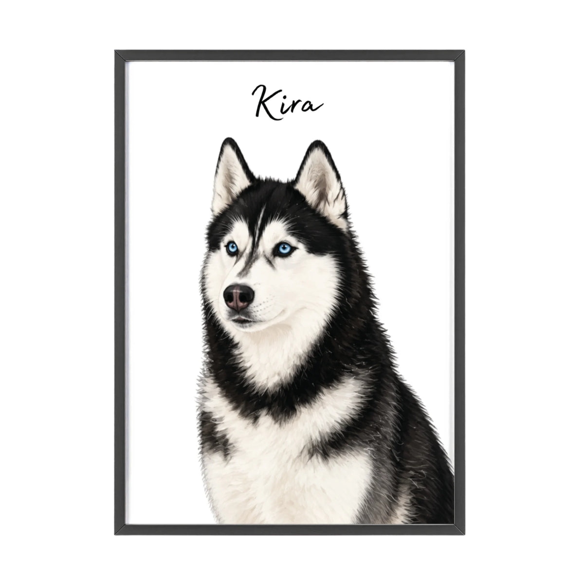 Tablou personalizat portret digital realist - animal de companie