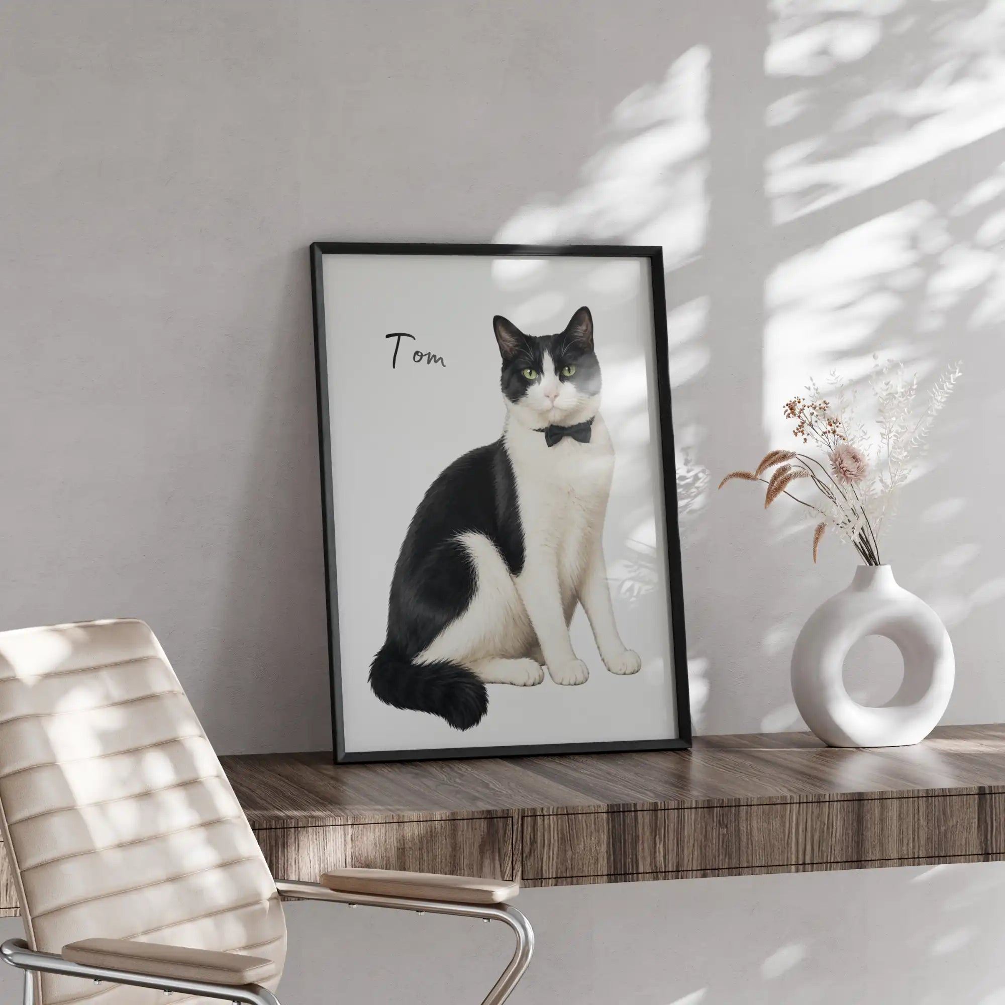 Tablou personalizat portret digital realist - animal de companie