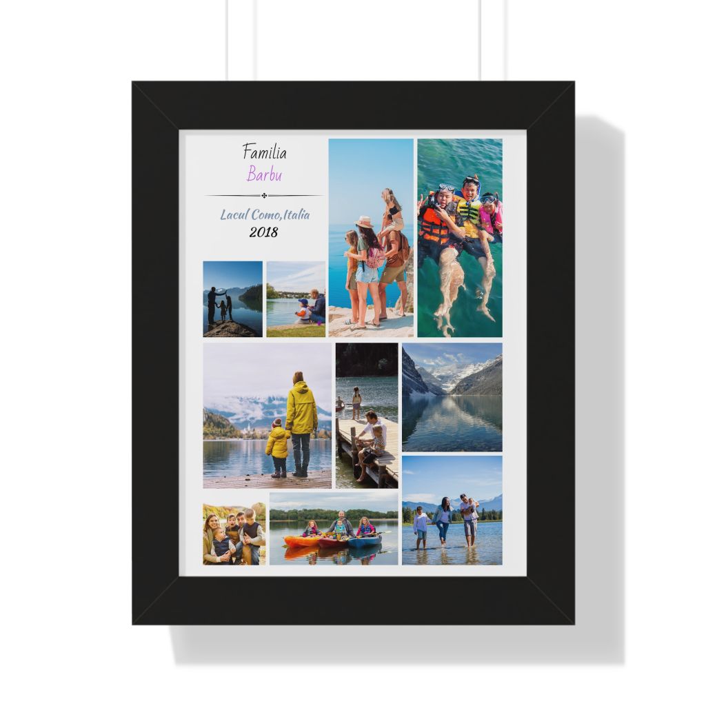 Tablou personalizat Event de Familie rama neagra