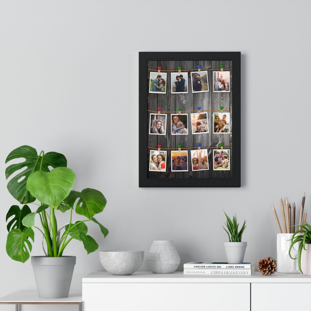 Tablou personalizat fotografii suspendate