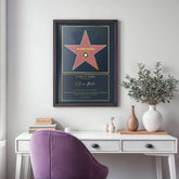 Tablou personalizat Hollywood Star Of Fame 