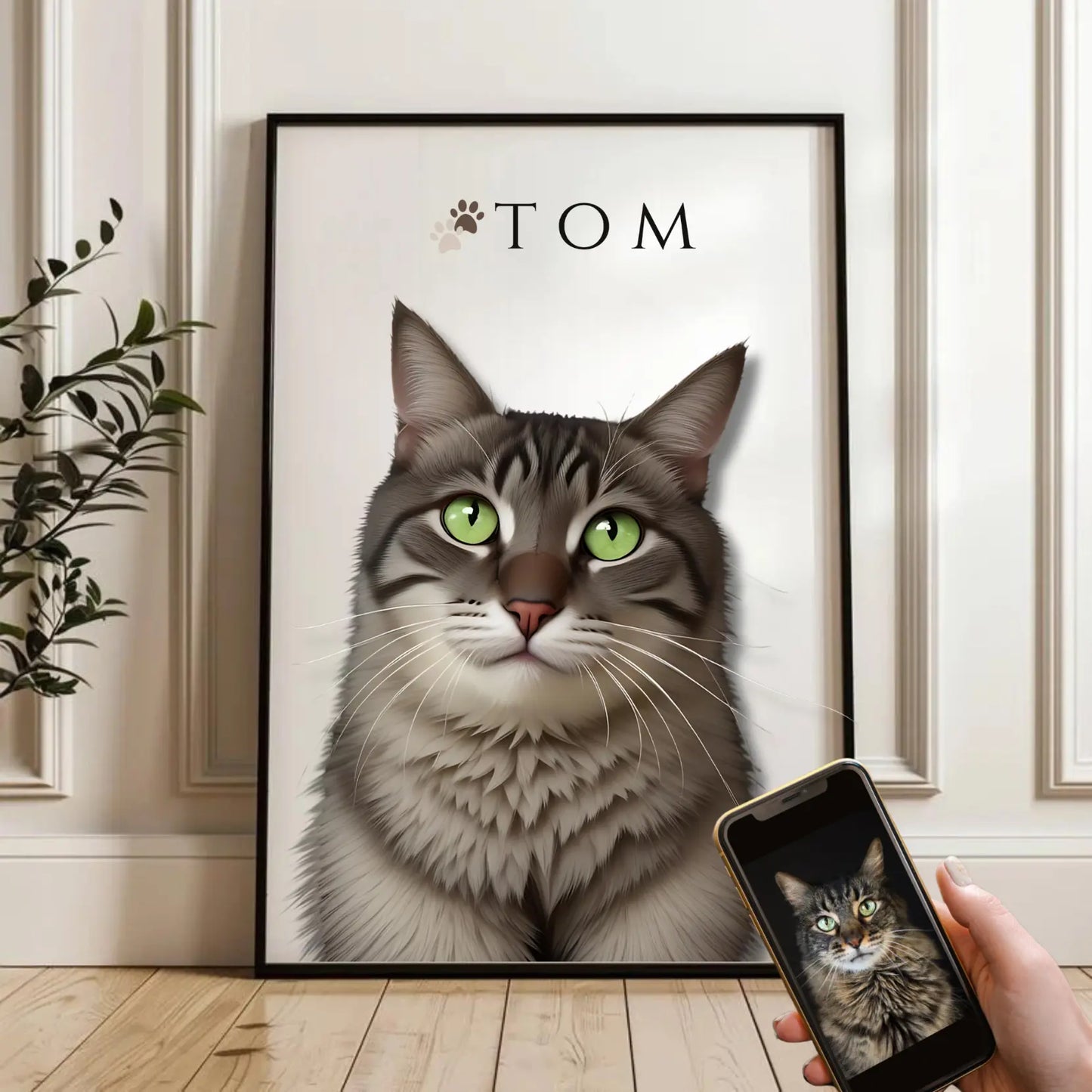 Tablou personalizat cu animalutul tau