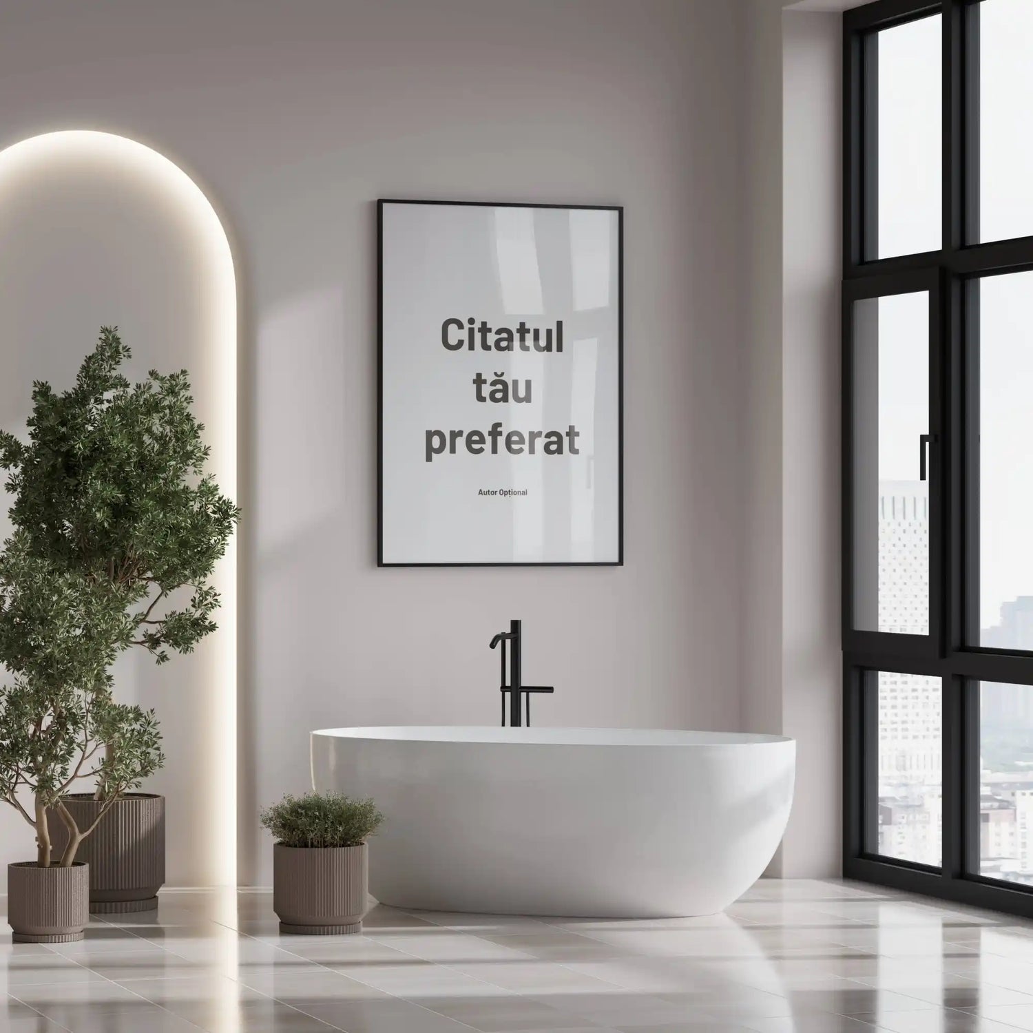 Tablou personalizat cu citatul preferat