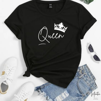 Tricou personalizat Queen negru