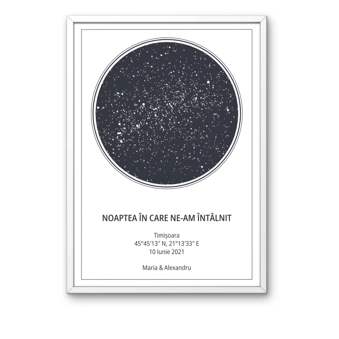 Tablou Personalizat Harta Stelelor