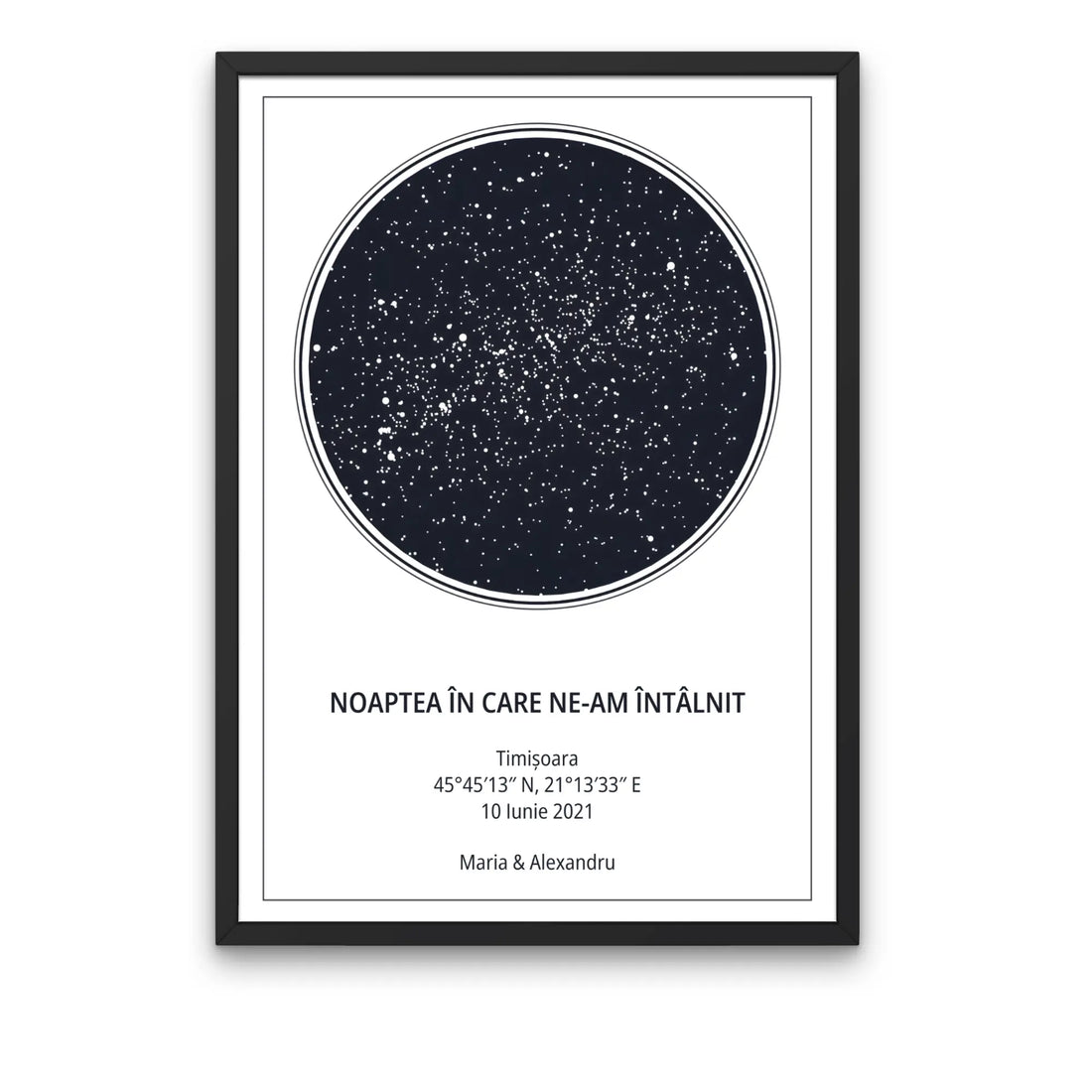 Tablou Personalizat Harta Stelelor