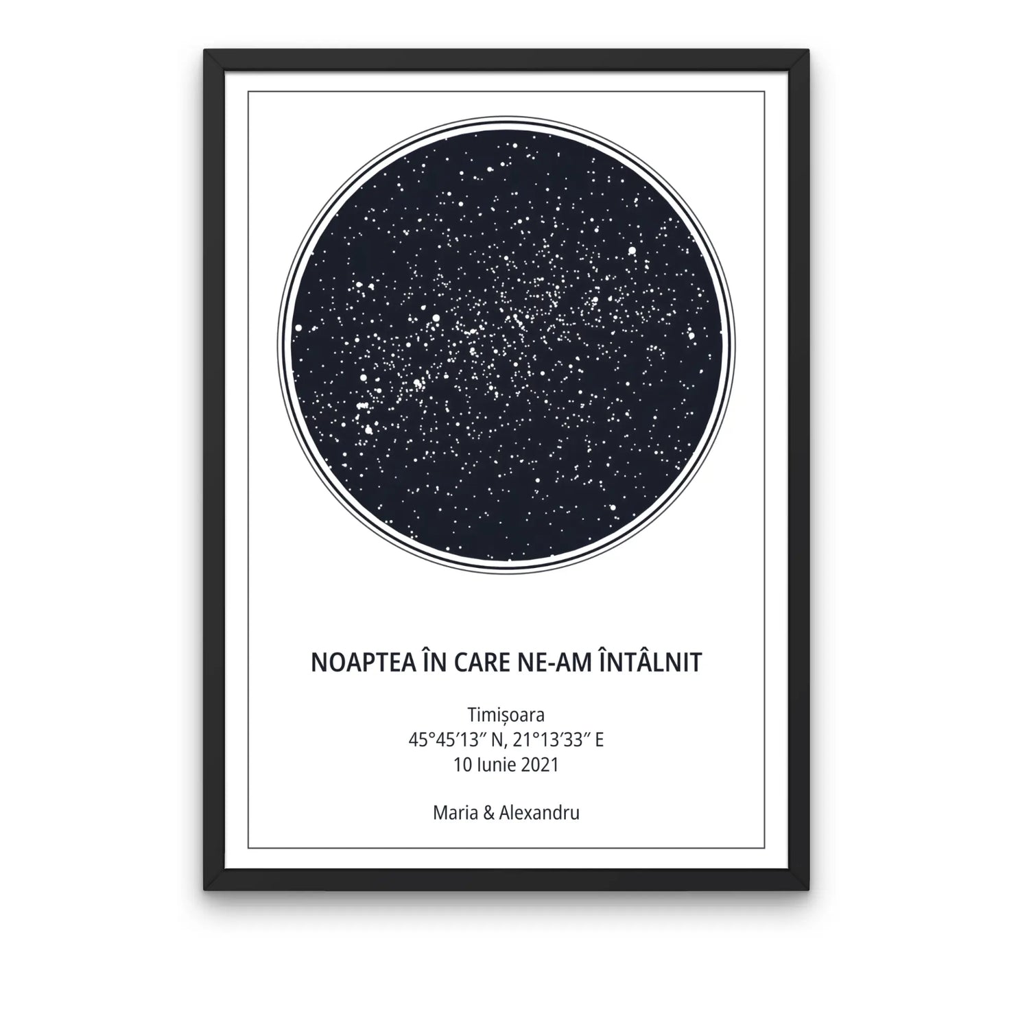 Tablou Personalizat Harta Stelelor