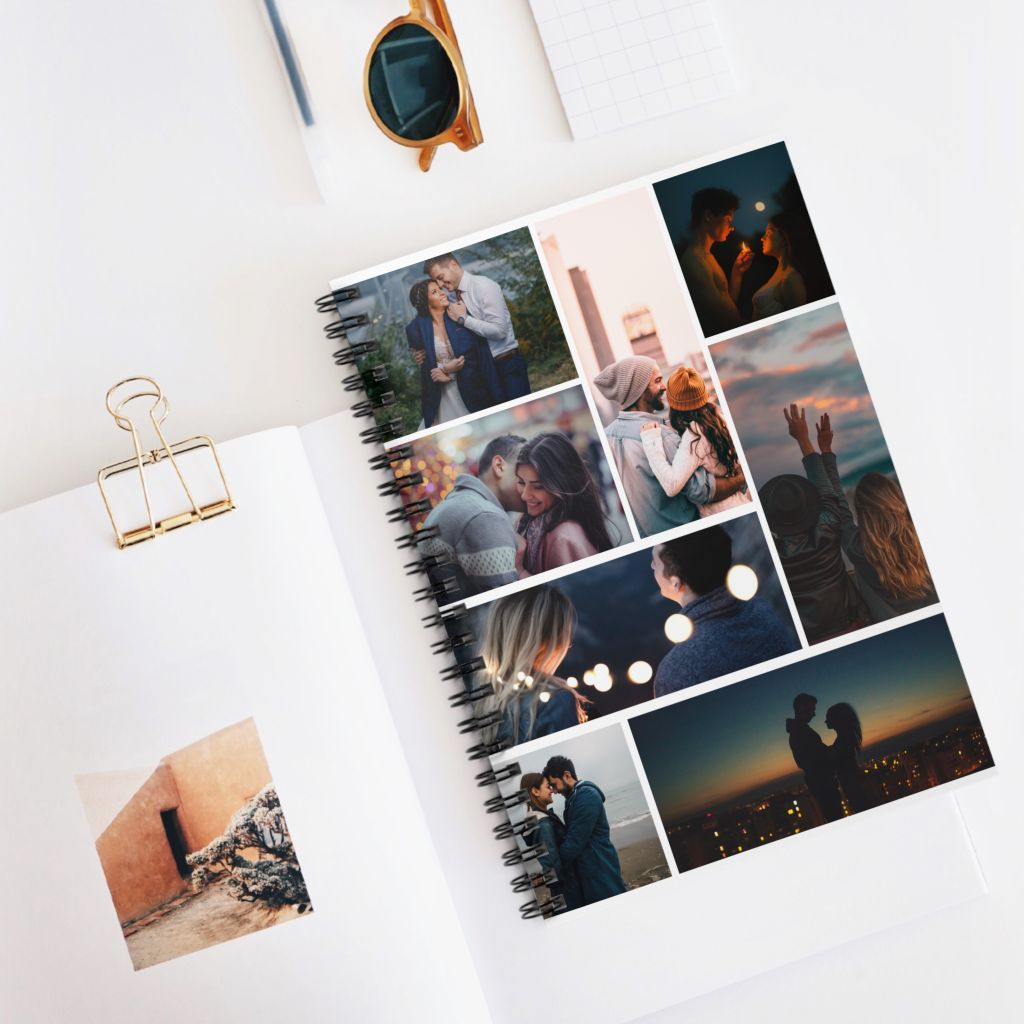Notebook personalizat cu 8 poze