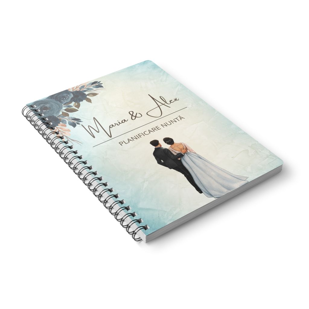 Notebook personalizat Planificare nunta Perspectiva