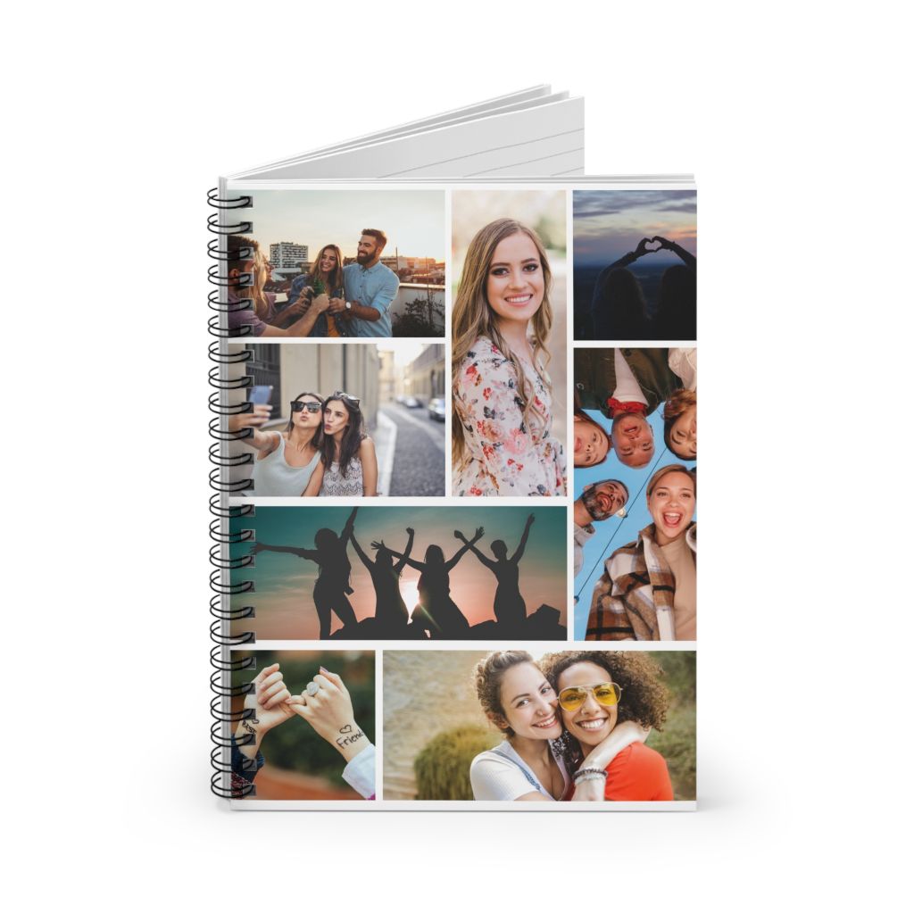 Notebook personalizat cu 8 fotografii