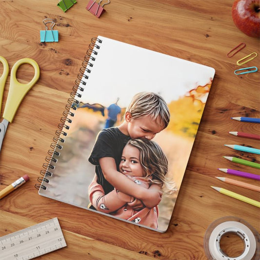Notebook personalizat cu Portret Digital copii