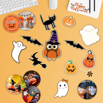Stickere personalizate de Halloween
