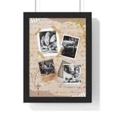 Tablou personalizat rame vintage rama neagra